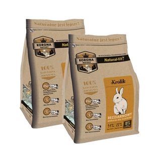 KORONA NATURY Natural-Vit küülikutoit 1.6kg