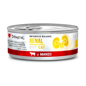 Disugual Veterinary märja kassitoit RENAL Beef (täiskasvanud) 85g