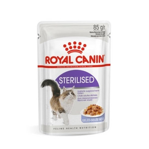 ROYAL CANIN Steriliseeritud 12x85g märja tarretise toit täiskasvanud, steriliseeritud kassidele