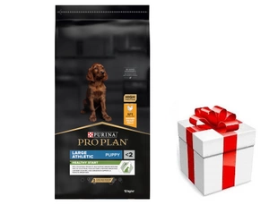 Purina Pro Plan Large Puppy Athletic Optistart, kana ja riis 12kg + KOERATOIDU