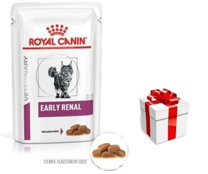 ROYAL CANIN Cat Early Renal 12x85g kotike + STAIGMENA KATEI