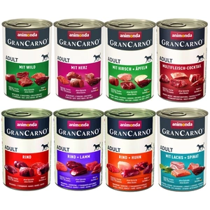 ANIMONDA GranCarno täiskasvanud koera maitse: veiseliha + lambaliha 400g