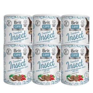 BRIT CARE Cat Snack Superfruits Insect Hypoallergeenne 100g