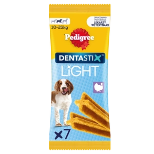 Pedigree Dentastix Light Dental Chews Medium Breeds koeratoodete maiuspalad 7tk. - 98g