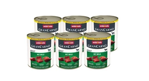 ANIMONDA GranCarno täiskasvanud koera maitse: hirveliha 6x800g
