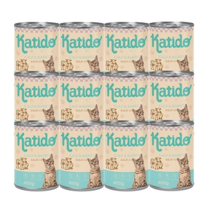 Katido Wet Cat Food Vasikaliha küülikuga 400g
