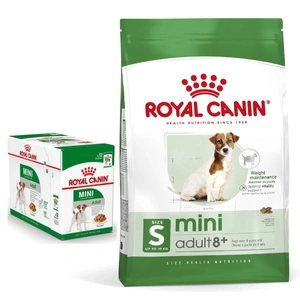 ROYAL CANIN Mini Adult +8 8kg kuivtoit vanematele koertele vanuses 8-12 aastat, väikestele tõugudele