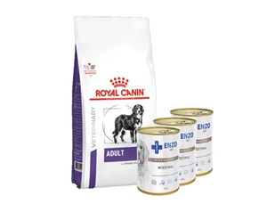 ROYAL CANIN Adult Large Dog 13kg + ENZO VET Intestinaalne dieet koertele lambalihaga 3x400g