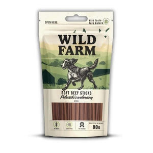 WILD FARM veiseliha pulgad 80g koerte maiuspalad