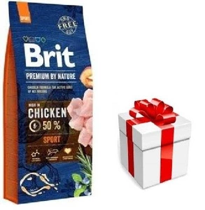 BRIT Premium By Nature Sport 15kg + koeratoit