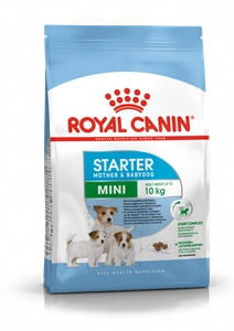 ROYAL CANIN Mini Starter Mother & Babydog 1kg kuivtoit tiinetele ja imetavatele emadele ja kutsikatele, 4 kuni 8 nädalat, väikestele tõugudele