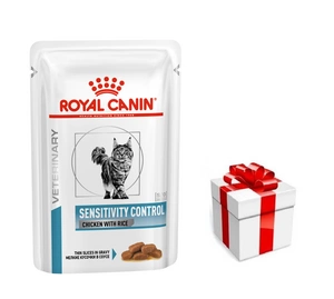 ROYAL CANIN Sensitivity Control Chicken 12x85g pakend + STAIGMENA KATEI