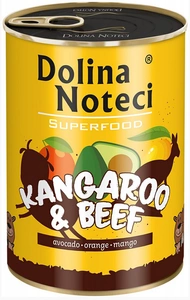 DOLINA NOTECI PREMIUM SUPERFOOD känguru ja veiseliha 400g