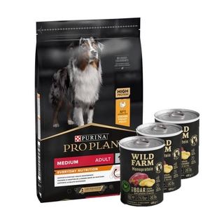 Purina Pro Plan Medium Adult Optibalance, kana ja riis 14kg