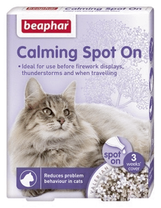 BEAPHAR Calming Spot On rahustavad tilgad kassidele 3x0,4ml