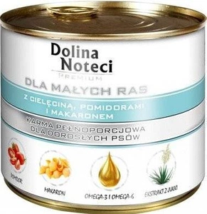 Dolina Noteci PREMIUM vasikaliha, tomatite ja pastaga väikestele tõugudele 185 g