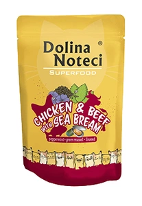 DOLINA NOTECI PREMIUM SUPERFOOD kana ja veiseliha 85g