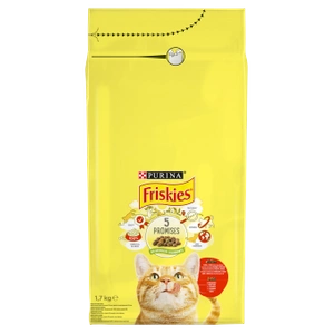 PURINA Friskies kassitoit veise- ja kanalihasegu köögiviljadega 1.7kg