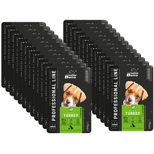 SUPER BENO Junior täisterakutsikate kotike kalkuniga 100g