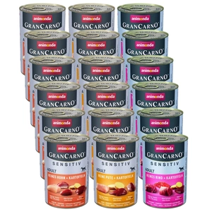 ANIMONDA GranCarno Sensitiv Adult koera maitse: kalkun + kartul 400g