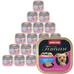ANIMONDA Vom Feinsten mini adult  linnuliha/lõhe/till 100 g