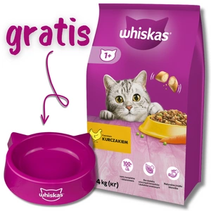 WHISKAS Adult 14kg - kuivtoit kassidele kana ja köögiviljadega + TASUTA KASSITE TOIT !!!