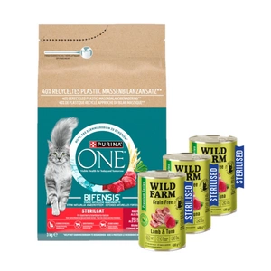 Purina One Cat Sterilcat Beef Cat Food 3kg