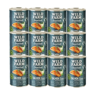 Wild Farm Superfood Salmon 400g teraviljavaba koeratoit