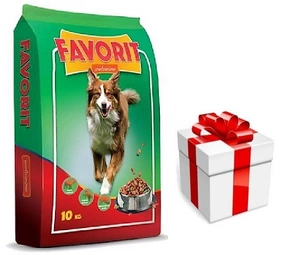 Favorit kuivtoit koertele veiselihaga 10kg