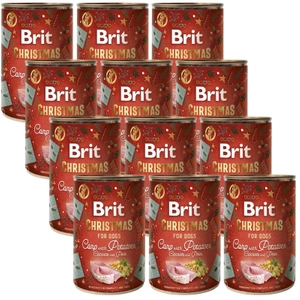 BRIT MONO PROTEIN Jõulukarpkala kartulisalatiga 12x400g