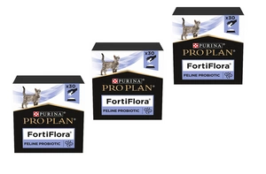 PURINA PVD FortiFlora Cat 3x30 kotikest