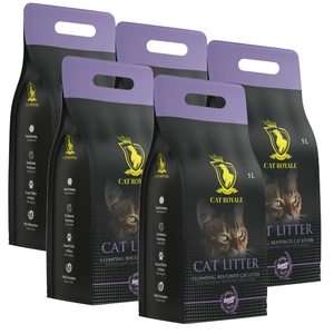 Cat Royale Lavendel bentoniitpuru 25l (5x5l)