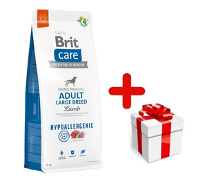 BRIT CARE koer hüpoallergeenne täiskasvanud suure tõu lambaliha 12kg + STAGMENA KUTSE KOERALE
