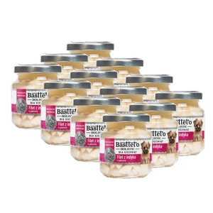 Basttet'o Holistic kalkunifilee galetis kutsikatele 130g