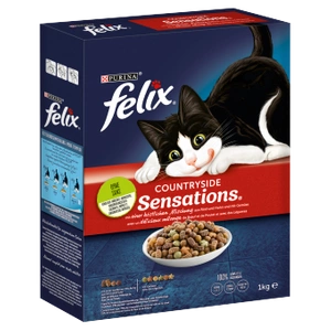 Felix Countryside Sensations veise- ja kanaliha ning köögiviljade seguga 1kg