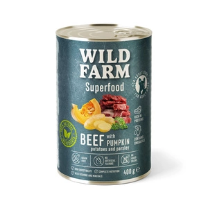 WILD FARM Superfood Beef 400g teraviljavaba koeratoit