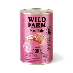 WILD FARM Pasteet sealihaga 400g - gluteenivaba kassitoit