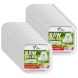 Vetexpert RAW PALEO PATE MINI puppy beef 150g - veiseliha salve