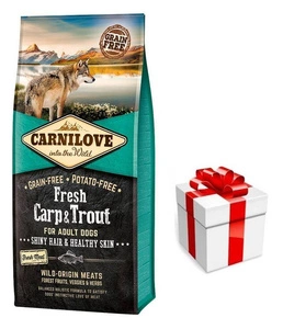 Carnilove Fresh Carp Forell Adult 12 kg + üllatus koerale
