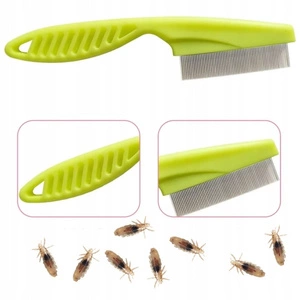 Kamm kirpude ja täide välja kammimiseks