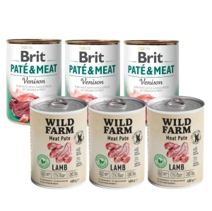 Wild Farm Pate Lamb 400g gluteenivaba koeratoit