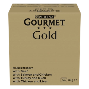 Purina Gourmet Gold Pieces kastmesegu 96x85g