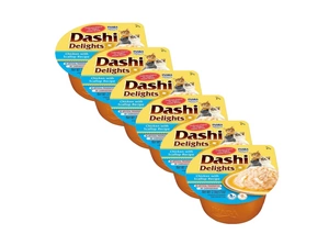 Inaba DASHI kasside lisatoit - kana ja kammkarbi maitsega puljong 6x70 g