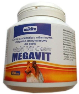 MIKITA Megavit Multi Vit Canis 150 tabletti