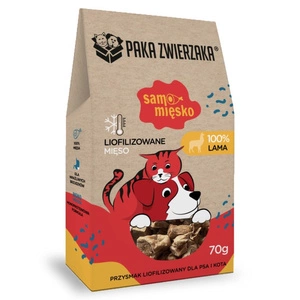 Paka Zwierzaka Külmkuivatatud delikatess, ainult laamalihast, 70 g