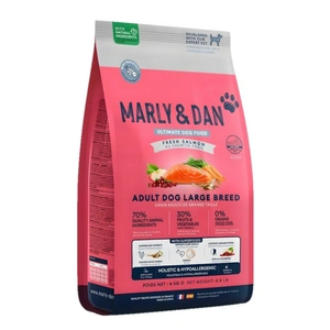 Marly & Dan Adult Dog Large Breed Fresh Salmon Holistic & Hypoallergenic 4kg kuivtoit