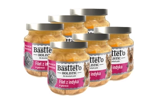 Basttet'o Holistic kalkunifilee galetis koertele 130g