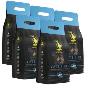 Cat Royale looduslik bentoniitpuru 25l (5x5l)