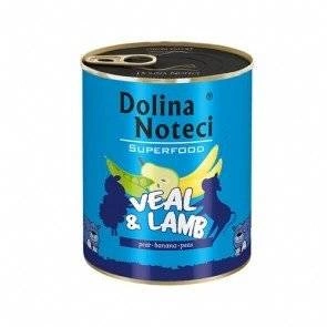 DOLINA NOTECI PREMIUM SUPERFOOD vasikaliha ja lambaliha 6x800g