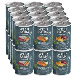 Wild Farm Superfood Salmon 400g teraviljavaba koeratoit